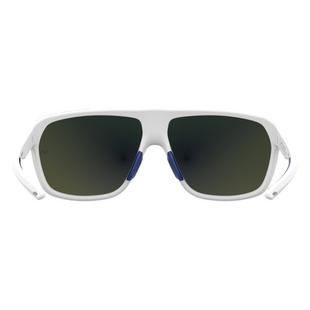 Dominate Matte White/Blue ML Mirror Sunglasses UNDER ARMOUR