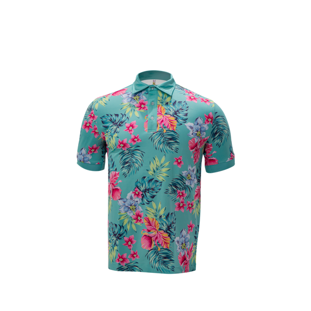 Men's Electric Forest Short Sleeve Polo ROLO