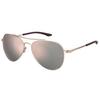Unisex Instinct Shiny Rose Gold/Rose Gold Mirror Sunglasses