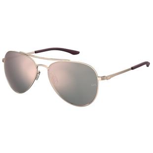 Unisex Instinct Shiny Rose Gold/Rose Gold Mirror Sunglasses