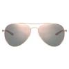 Unisex Instinct Shiny Rose Gold/Rose Gold Mirror Sunglasses