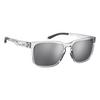 Unisex Assist 2 Crystal Clear/Chrome Mirror Sunglasses