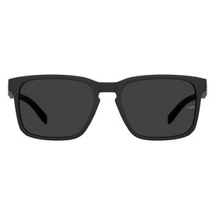 Unisex Assist 2 Matte Black/Grey Sunglasses UNDER ARMOUR