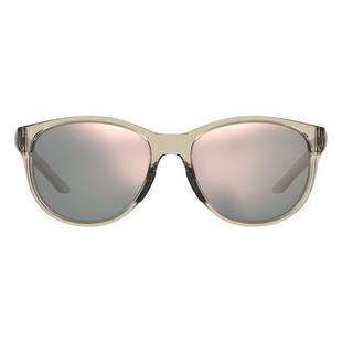 Lunettes de soleil Breathe Transparent Golf Mirror pour femmes - Gris et rose UNDER ARMOUR