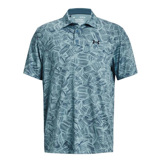 Men s Playoff 3.0 Printed Short Sleeve Polo UNDER ARMOUR Shirts Polos Men s Golf Town Limited