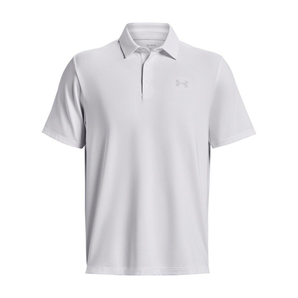 Under Armour | Men's Playoff 3.0 Solid Short Sleeve Polo Shirt | in White, Size Xl