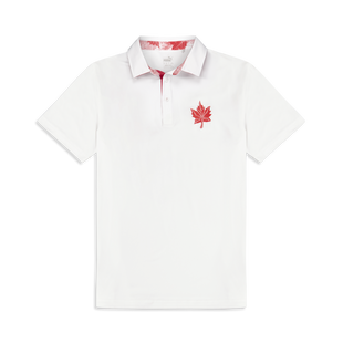 Men's Cloudspun Maple Short Sleeve Polo PUMA
