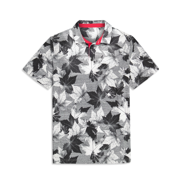 Men's MATTR Natural Short Sleeve Polo PUMA