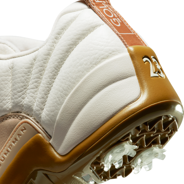 Air Jordan XII G Spiked Golf Shoe - White/Beige | NIKE | Golf