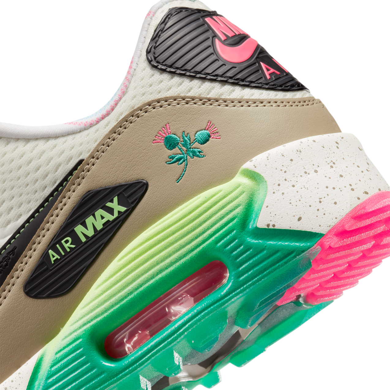 Air Max 90 G NRG Spikeless Golf Shoe - White/Multi