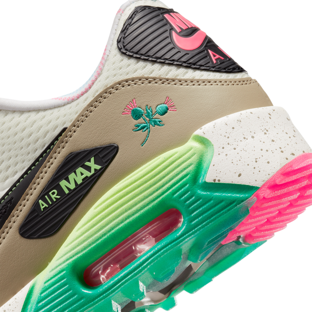 Air Max 90 G NRG Spikeless Golf Shoe - White/Multi | NIKE | Golf