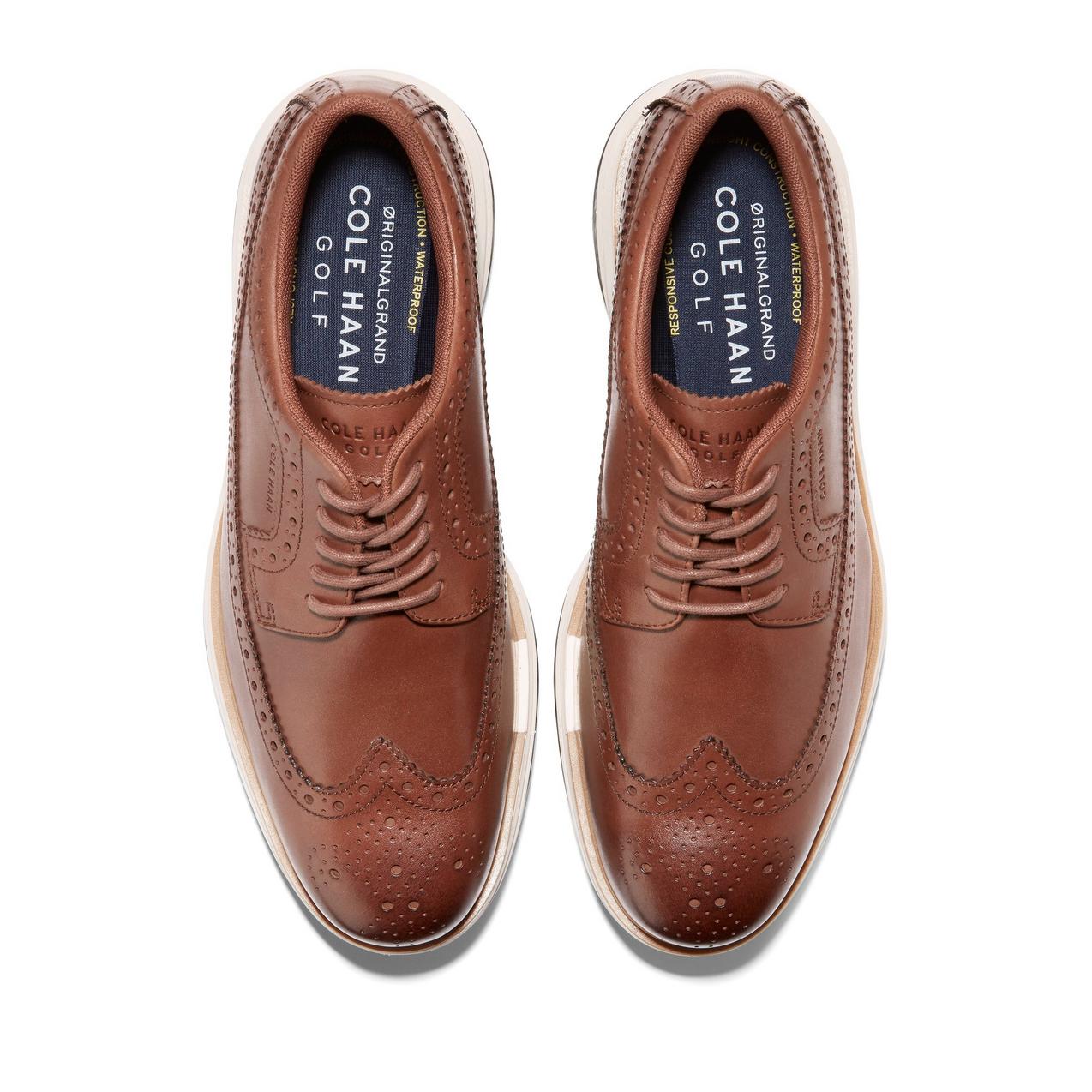 Men's Original Grand Tour Spiked Golf Shoe - Brown | COLE HAAN
