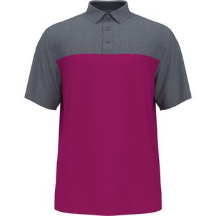 Men's Airflux Colour Block Short Sleeve Polo