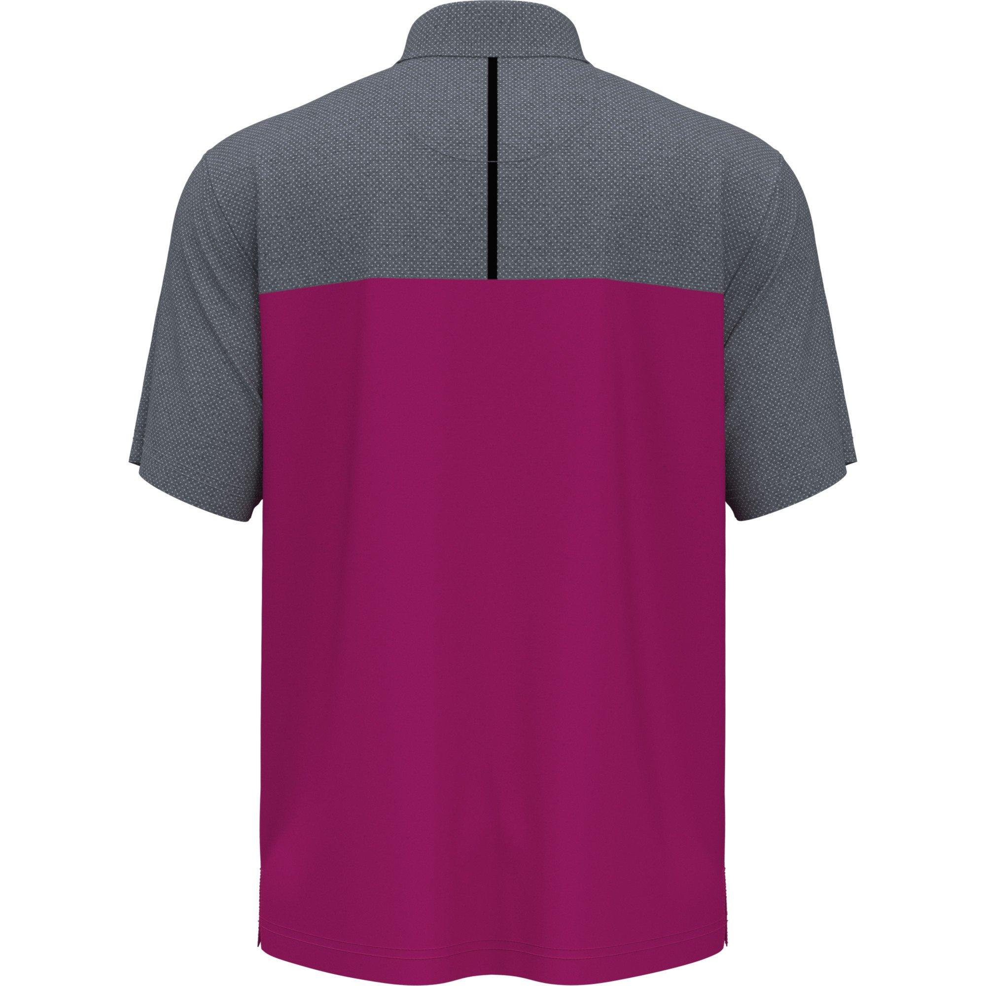 Men's Airflux Colour Block Short Sleeve Polo