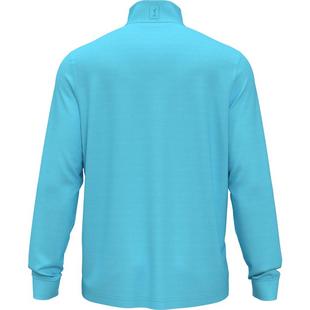 Men's Sun Shade Striped 1/4 Zip Pullover PGA TOUR