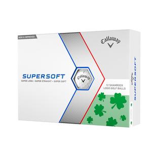 Supersoft Shamrock Golf Balls - 12 Pack