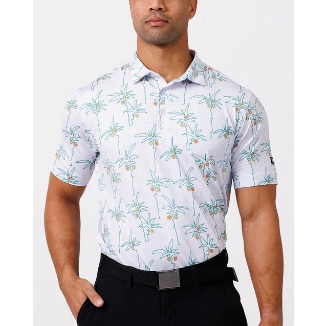 Men's Coconut Grove Short Sleeve Polo WAGGLE