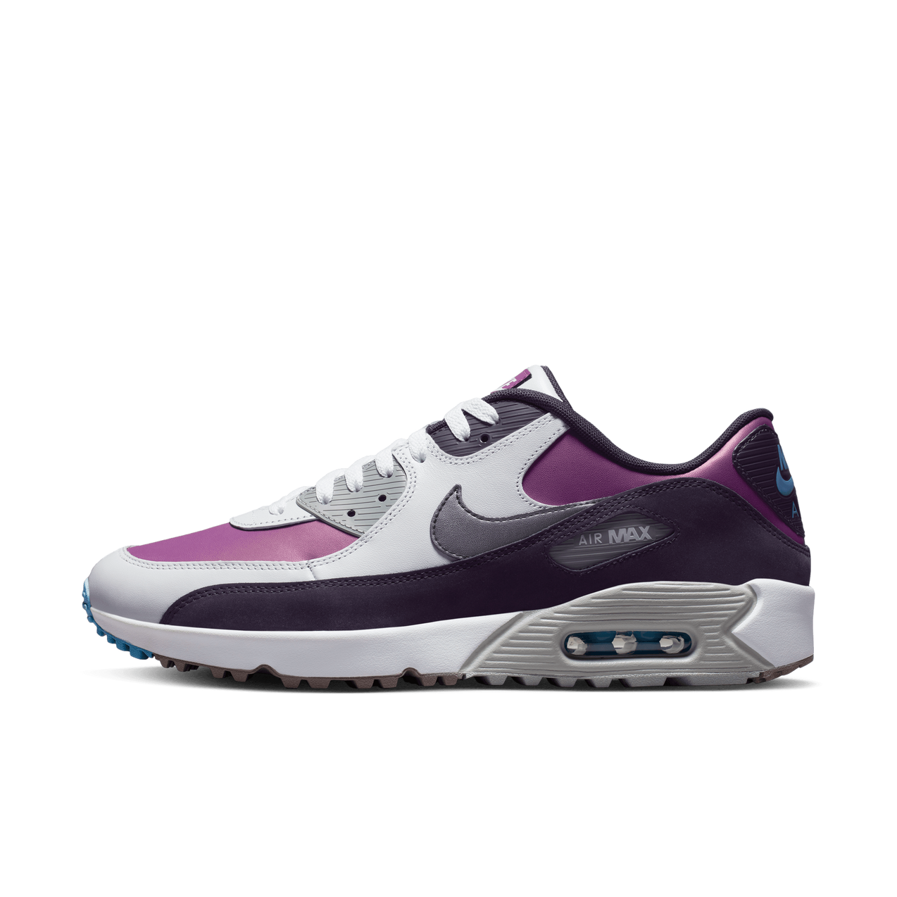 Air Max 90 G NRG Spikeless Golf Shoe - Purple/White | NIKE | Golf