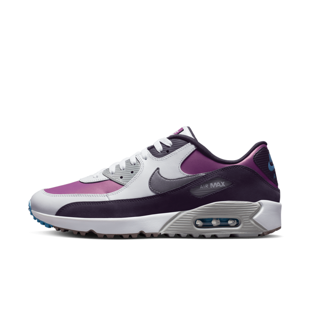 Air Max 90 G NRG Spikeless Golf Shoe Purple White NIKE Golf Shoes Men s Golf Town Limited