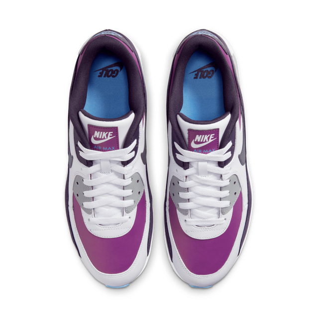 Air Max 90 G NRG Spikeless Golf Shoe - Purple/White | NIKE | Golf 