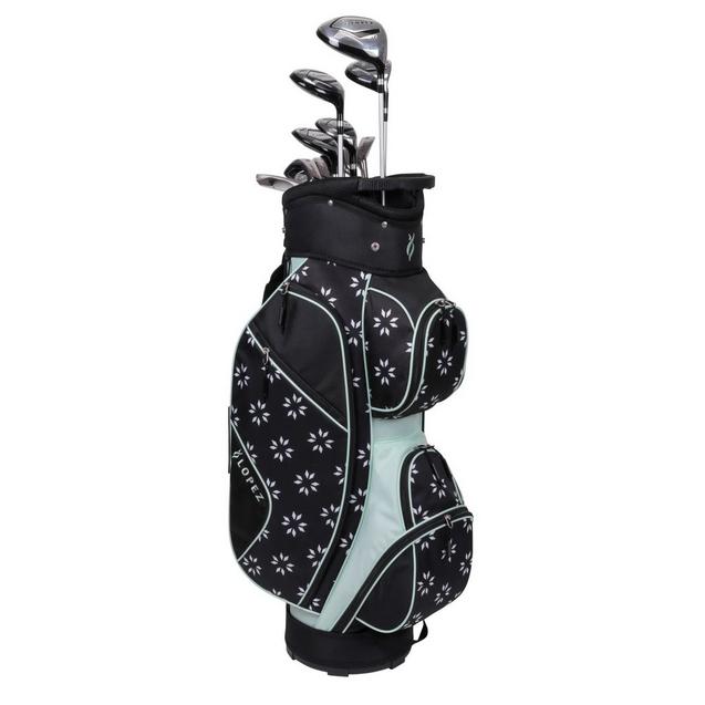 Ashley 11PC Package Set with Cart Bag - Geo Star NANCY LOPEZ