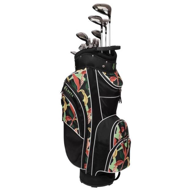 Women's Erinn 11-Piece Cart Bag Package Set with Graphite Shafts - Bahama NANCY LOPEZ