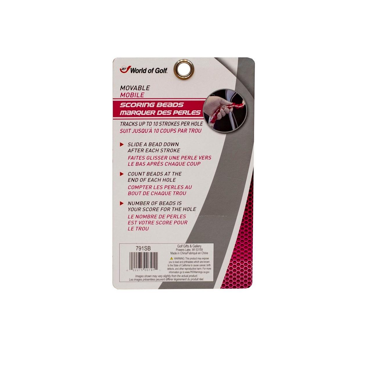 Pink Score Beads