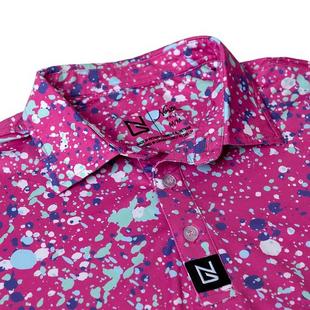 Polo Paint Splatter pour hommes NORTH GOLF GEAR
