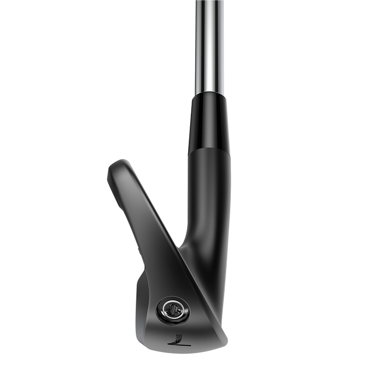 KING Forged Tec Black 4-PW Iron Set with Steel Shafts