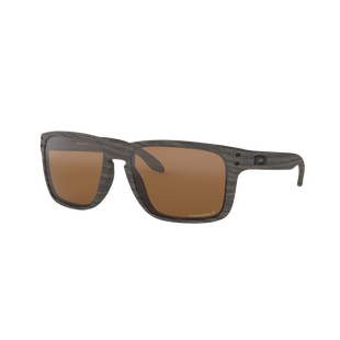 Lunettes de soleil Holbrook XL Woodgrain avec verres Prizm polarisés OAKLEY