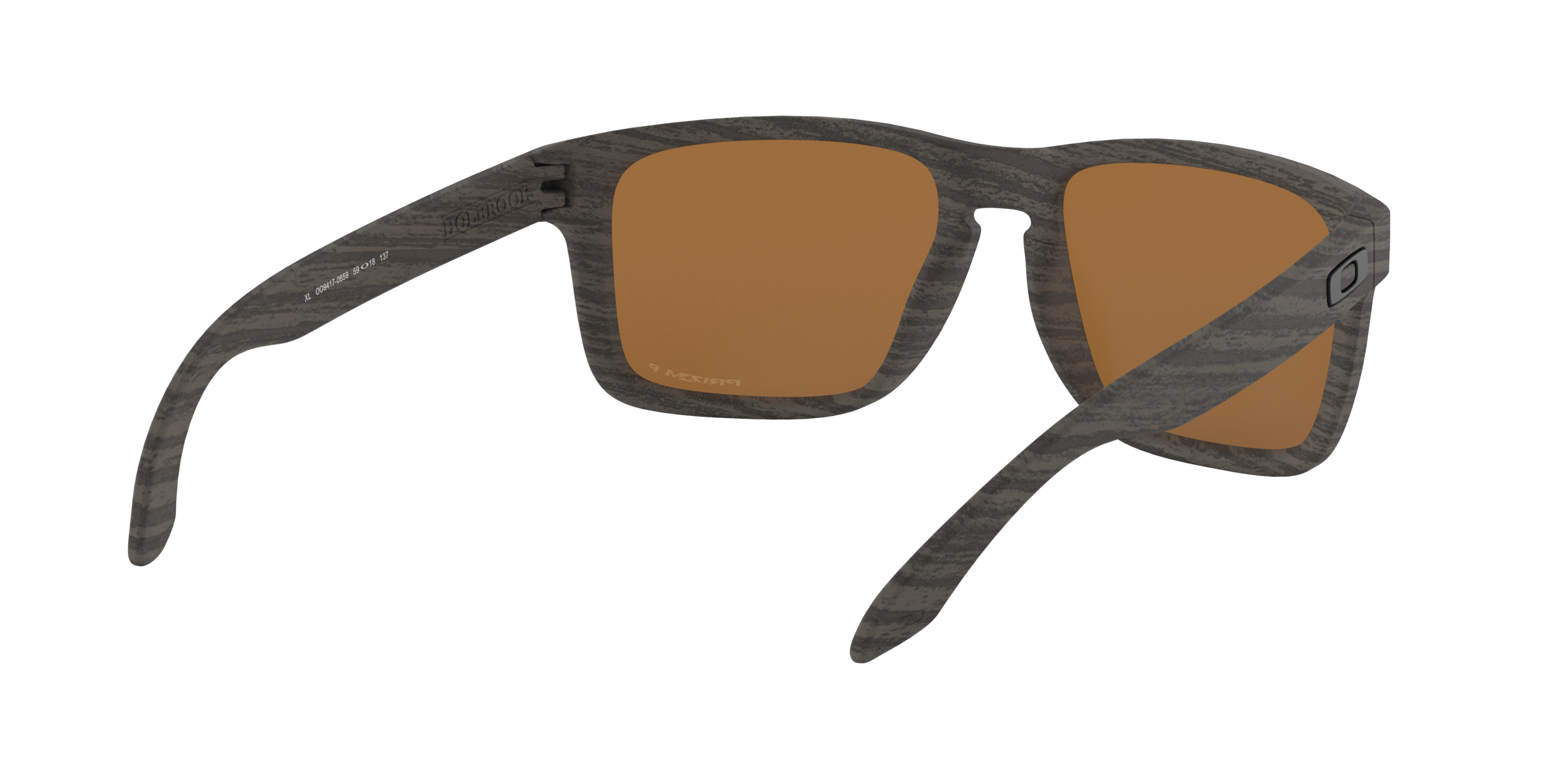 Holbrook XL Woodgrain w/Prizm Tungsten Iridium Polarized