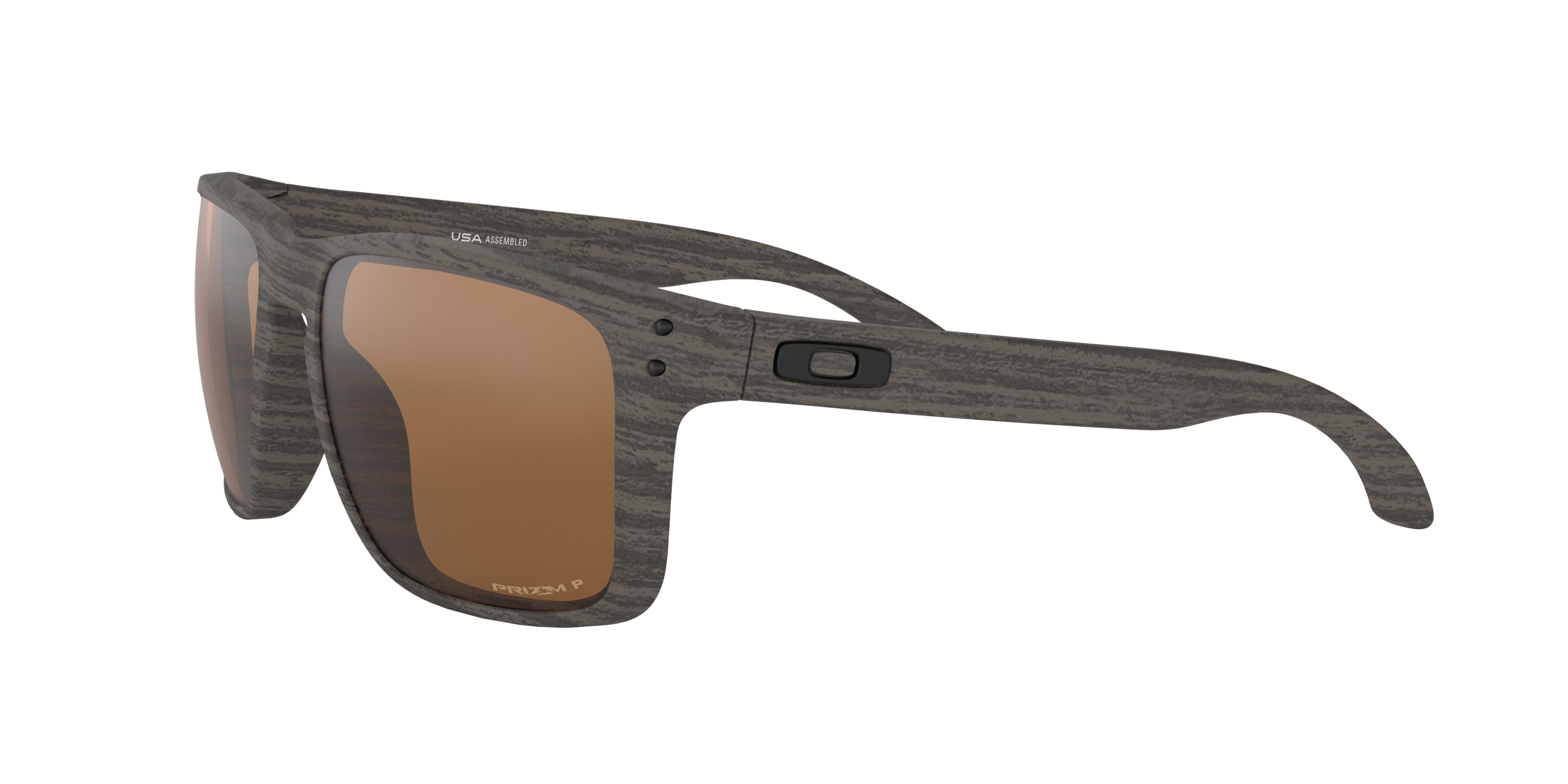 Holbrook XL Woodgrain w/Prizm Tungsten Iridium Polarized