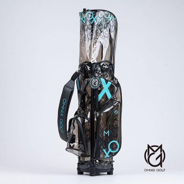 Black Lake Cart Bag | OMNIX | Golf Bags | Men's | BLACK/TEAL