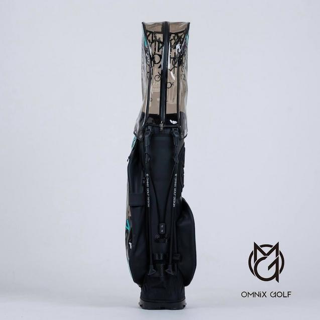 Black Lake Stand Bag | OMNIX | Golf Bags | Men's | BLACK/TEAL