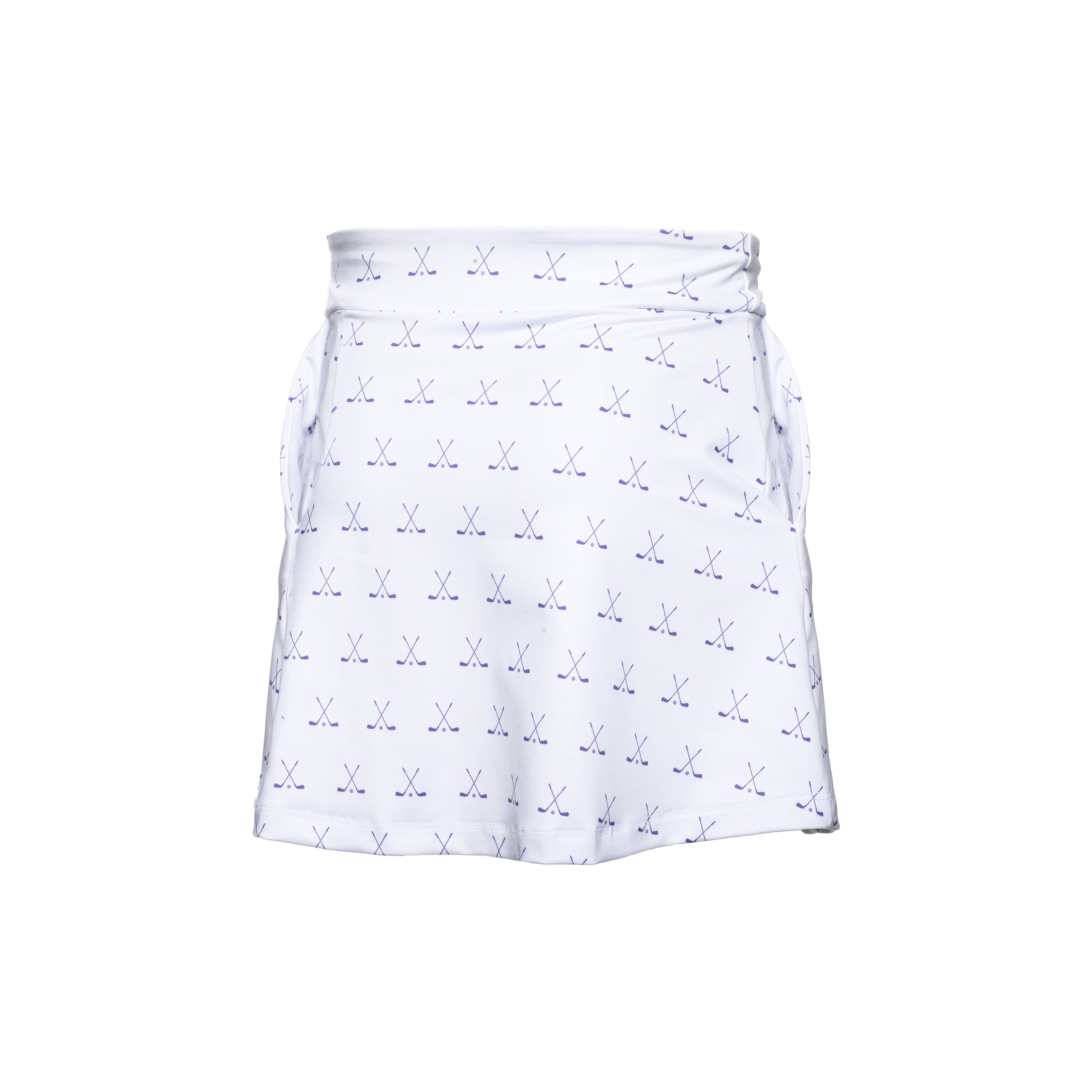 Girl's Club Printed Skort
