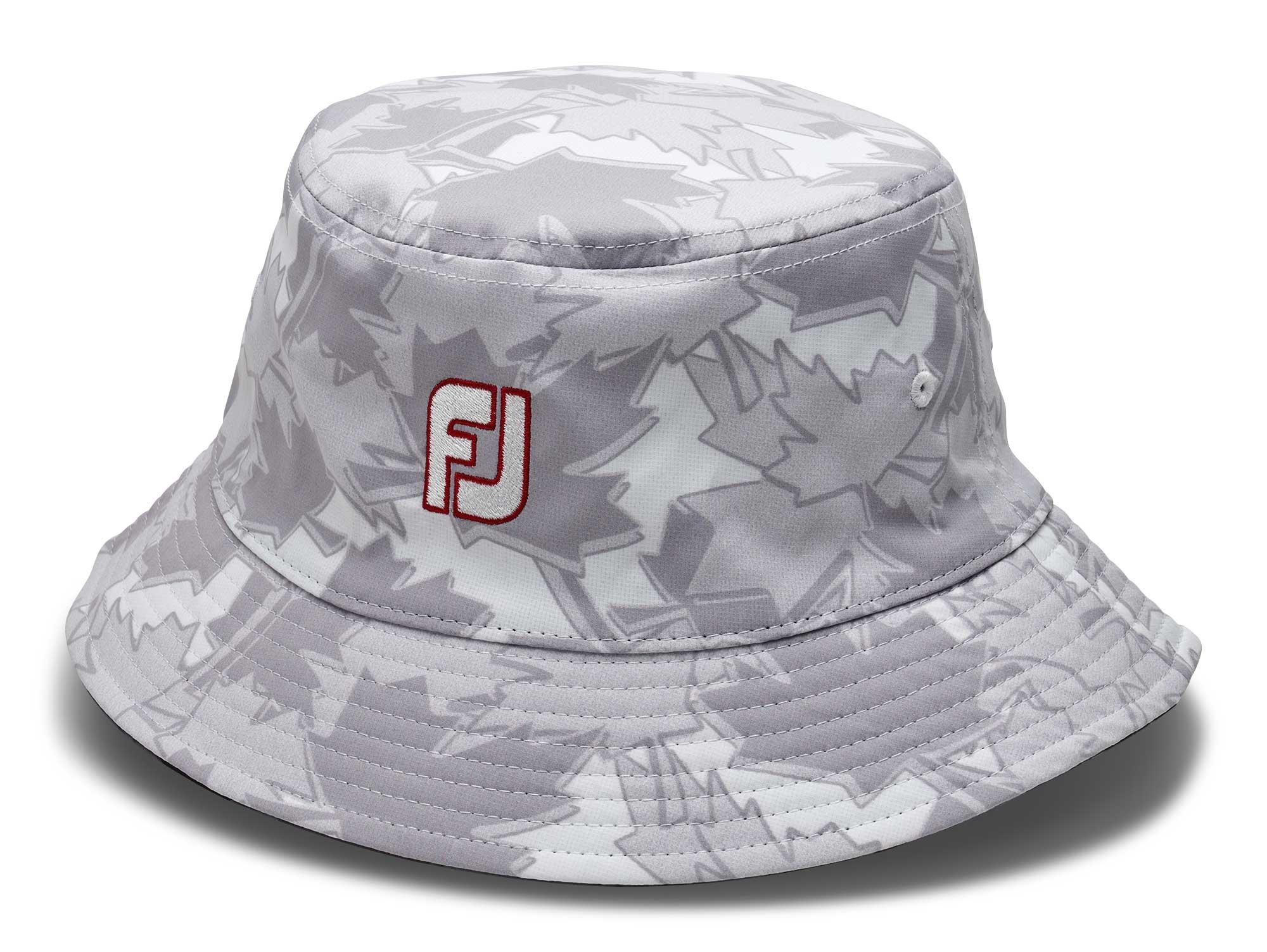 Footjoy Golf Town Bucket Hat Canada Hat Footjoy Mens 2025 Hydroseries  Adjustable Fully