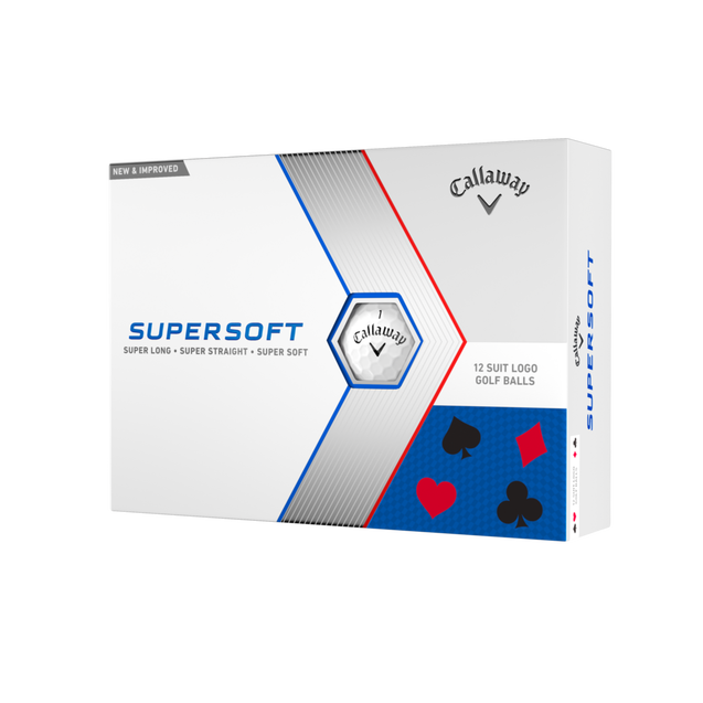 Supersoft Suits Golf Balls - 12 Pack