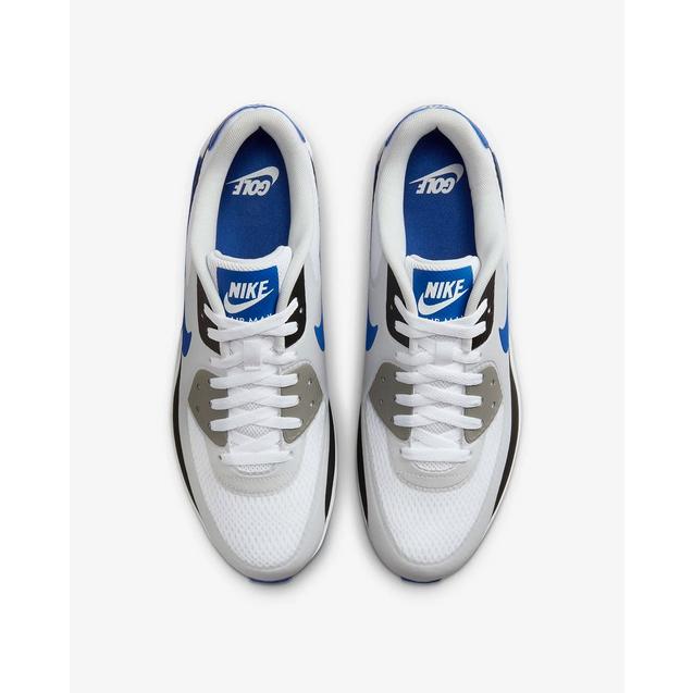 Air Max 90 G TB Spikeless Golf Shoe-White/Blue | NIKE | Golf Town