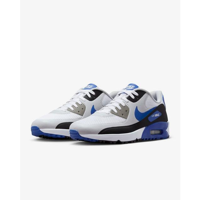 Air max 90 discount blanche et bleu