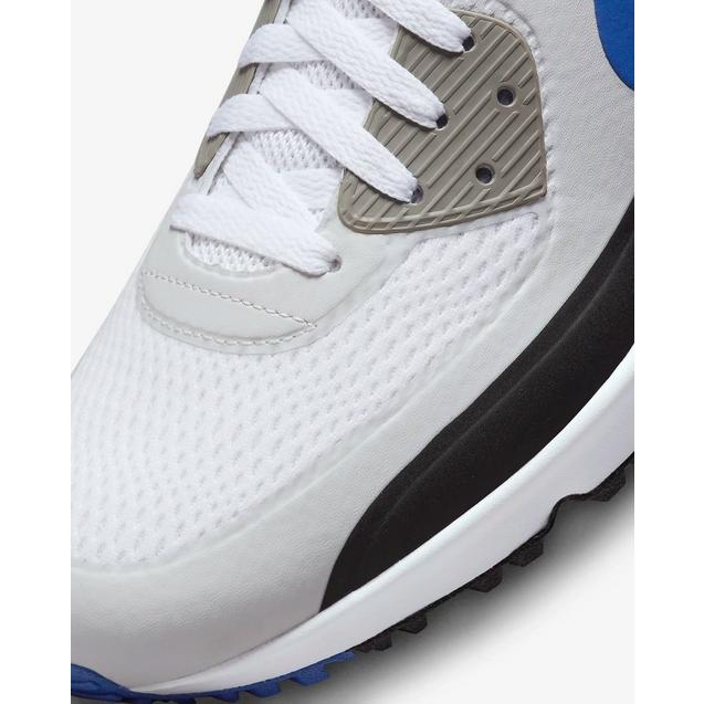 Air Max 90 G TB Spikeless Golf Shoe-White/Blue | NIKE | Golf Shoes