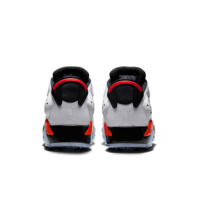 Air Jordan Retro 6 G Spiked Golf Shoe-White/Black/Red | NIKE