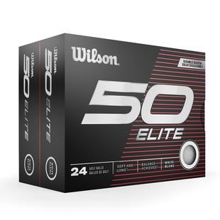 Fifty Elite Golf Balls - 24 Pack