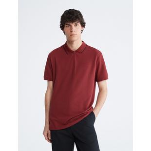 Calvin Klein Mens Whitman Zipped Polo Shirt - Golfonline