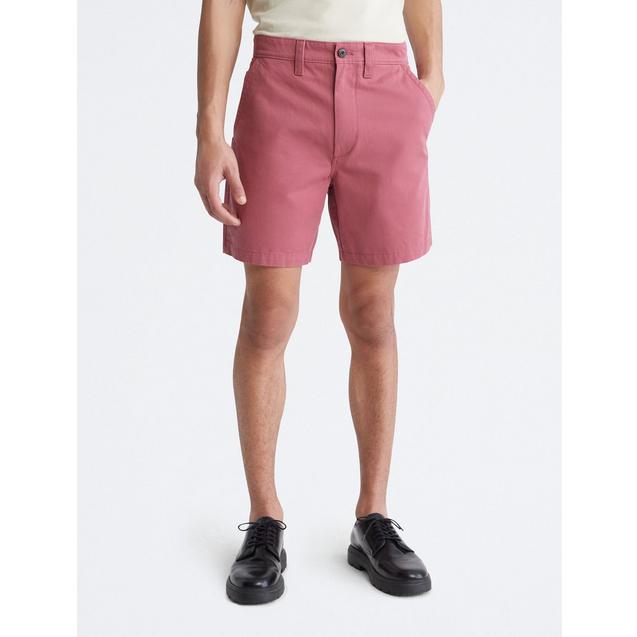 Short Utility Chino pour hommes, 7 po CALVIN KLEIN
