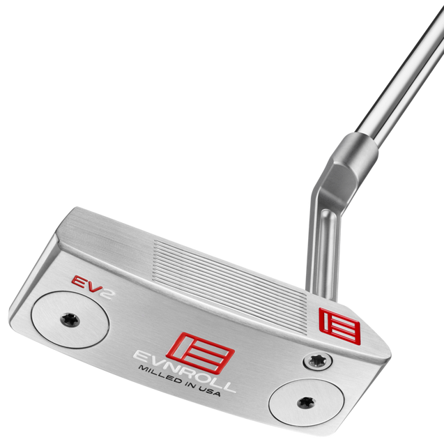 EV2 Short Plumber MidBlade Putter with TourTac Grip EVNROLL