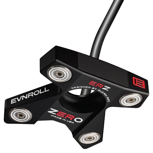 ER Zero Black Gravity Balanced Mallet Putter with ZERO Gravity Grip EVNROLL