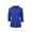 BLEU | Chandail à capuchon Virtue Eco Pique Recycled à demi glissière pour femmes