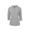 GRIS | Chandail à capuchon Virtue Eco Pique Recycled à demi glissière pour femmes