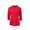 ROUGE | Chandail à capuchon Virtue Eco Pique Recycled à demi glissière pour femmes
