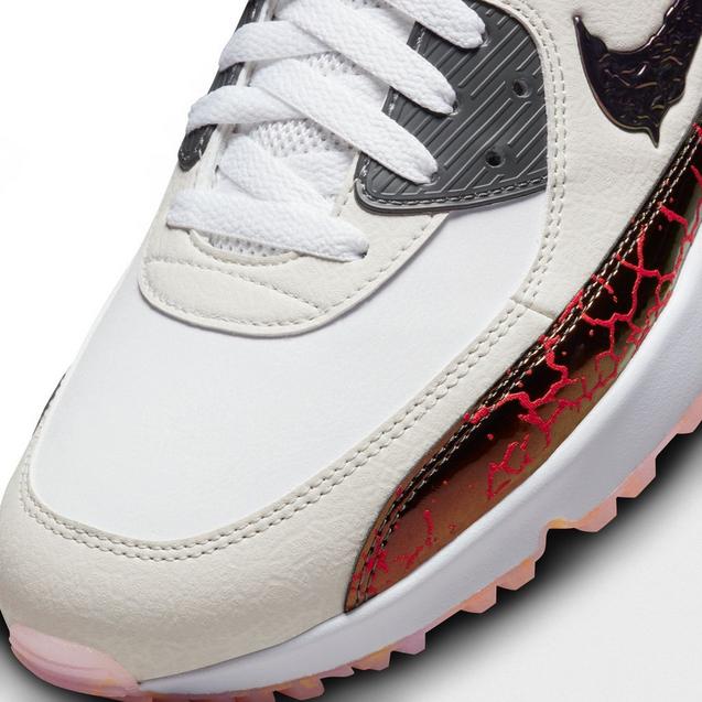 Nike Air Max 90 G NRG シューズ Air Max 90 G NRG Spikeless Golf Shoe-White/Grey/Red | NIKE